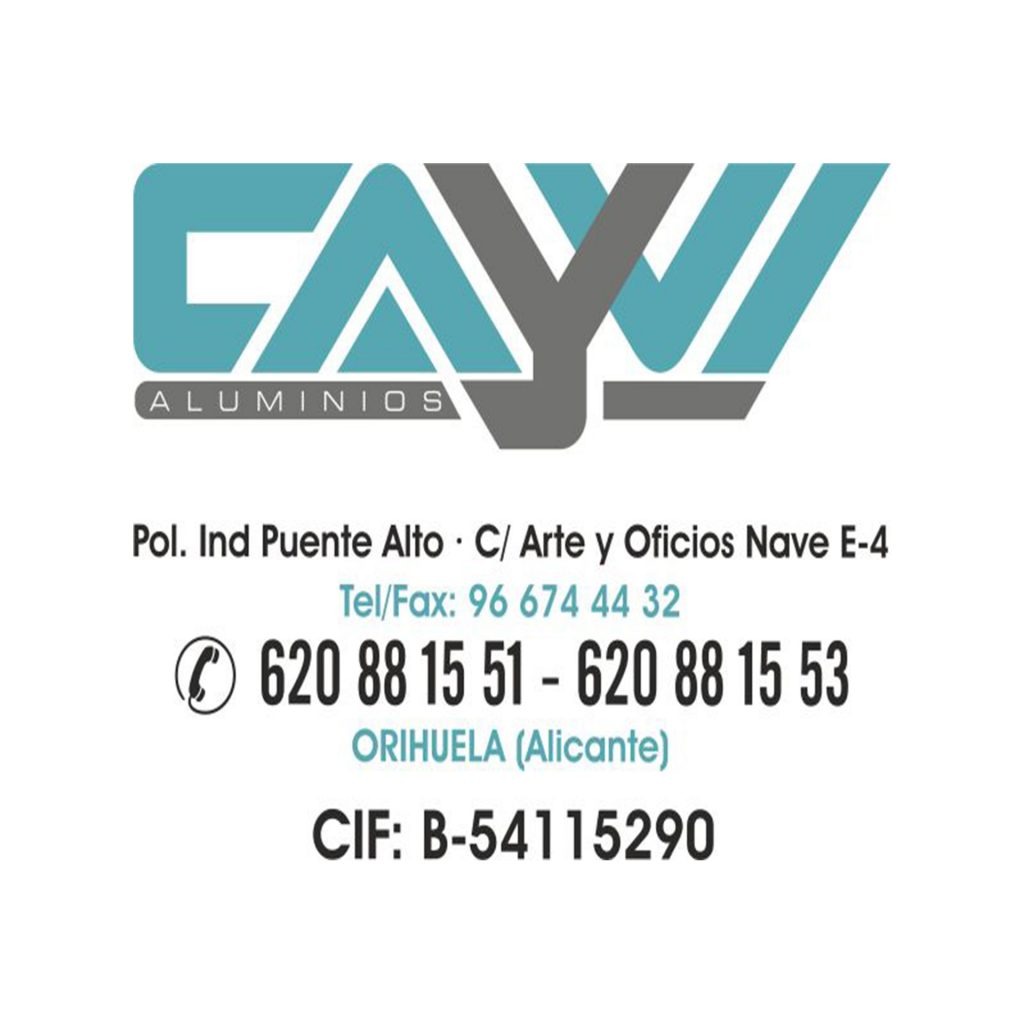 Aluminios Cayvi Empresa de carpintería de aluminio en Orihuela